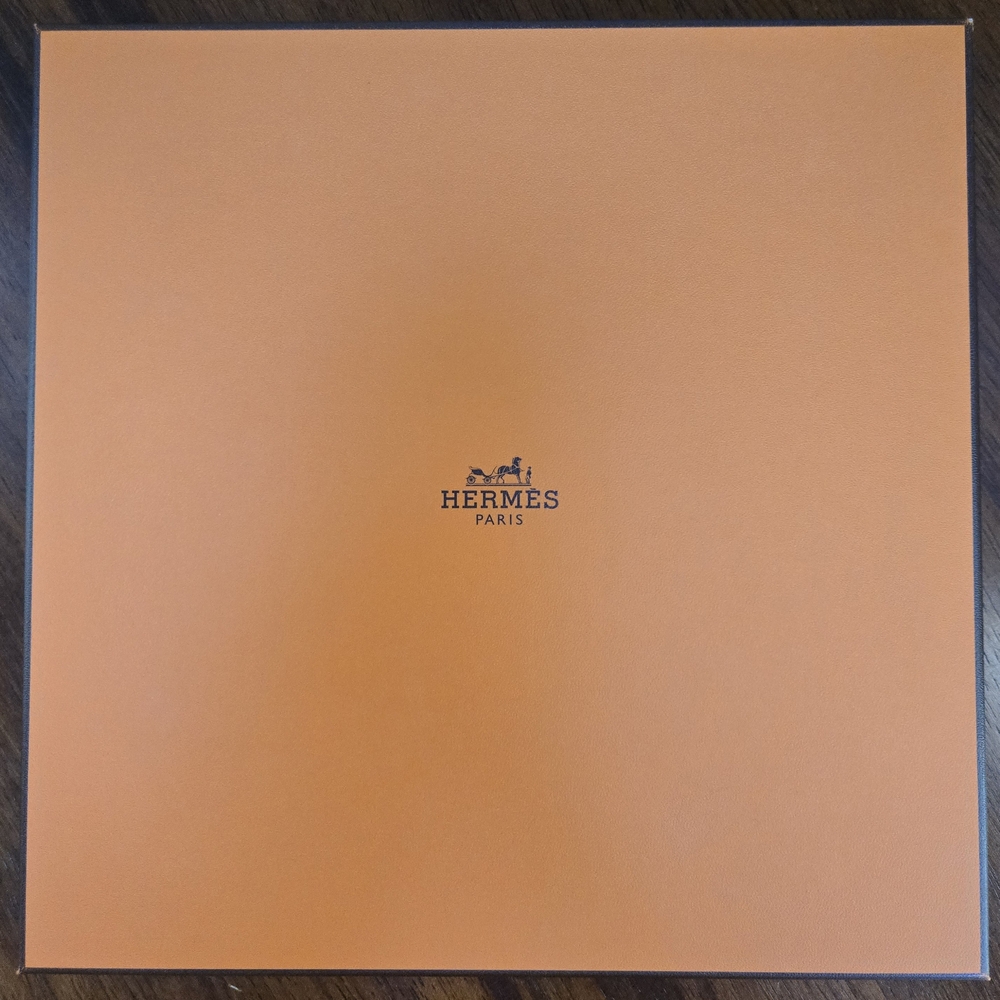 Hermès Orange Box - Silk 90 Scarf